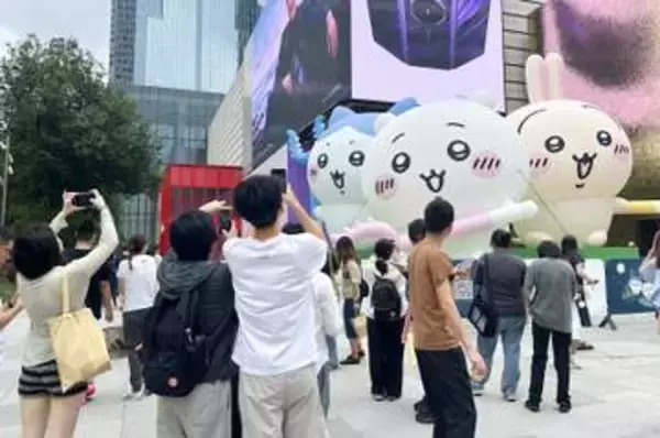 中国、ちいかわ人気加速　特別展開催、グッズ店続々