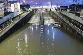アンダーパス冠水危険度を4分類　国交省、遠隔遮断機で通行規制