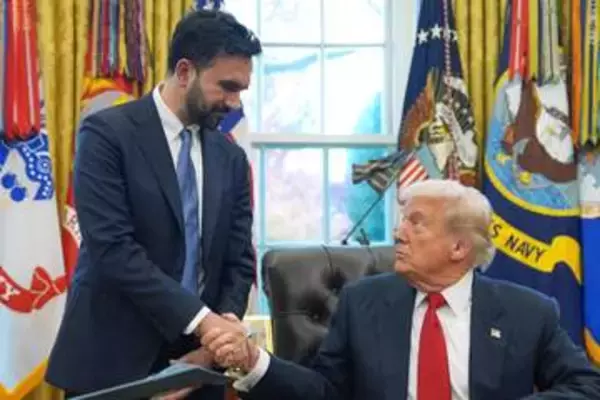ニューヨーク市長と公邸で会談へ　トランプ氏