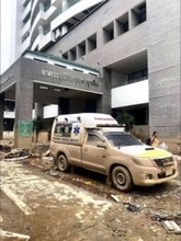 タイ、洪水の死者100人超に　南部、対応遅れに批判