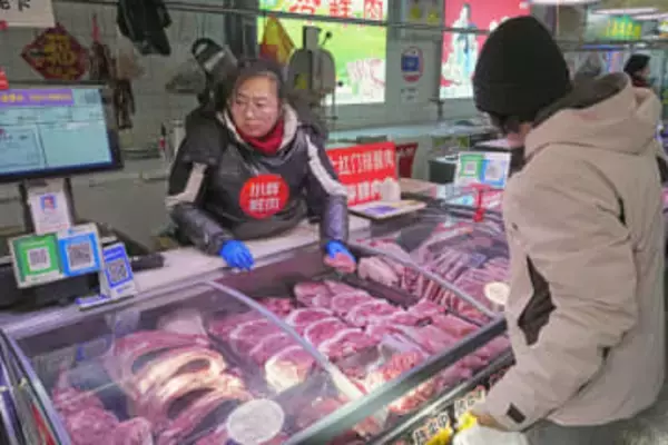 中国1月物価0.2％上昇　プラス継続も伸び鈍化