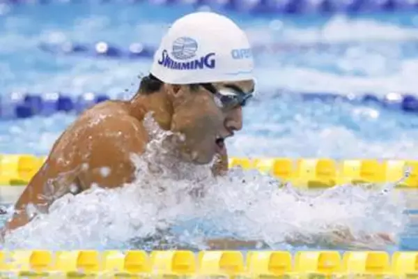岡留大和が100m平泳ぎで優勝　競泳の日本選手権