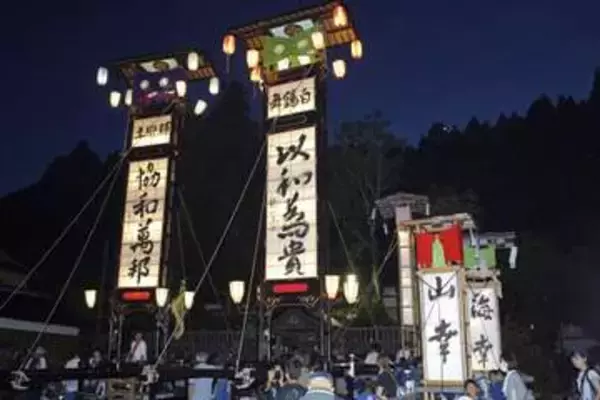 能登キリコ祭り、今年19件開催　中止・縮小10件、担い手不足も