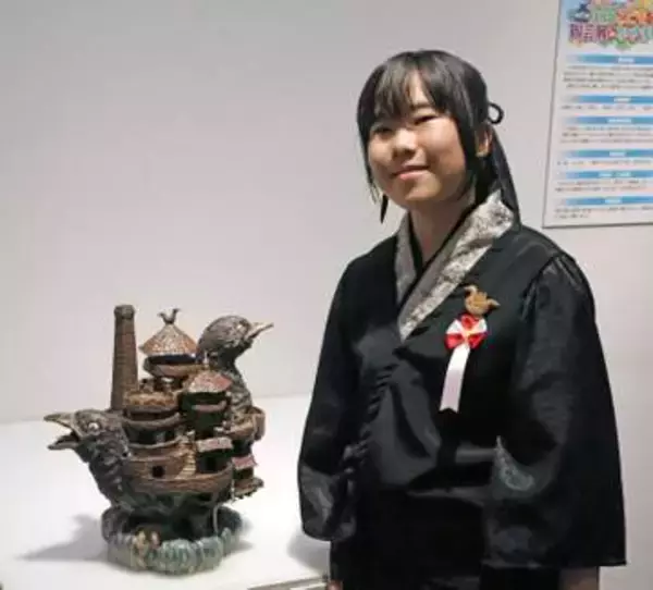 長崎の小6に総理大臣賞　全国こども陶芸展、茨城