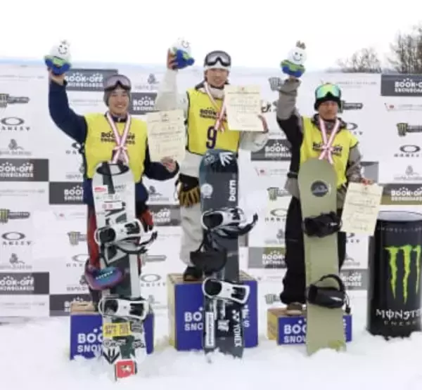 木村悠斗と村瀬由徠が優勝　スノボ全日本選手権ビッグエア