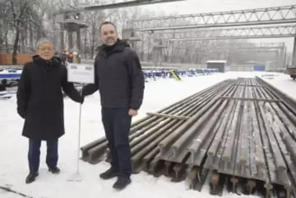 ウクライナに日本製レール　JICA支援、鉄道網維持