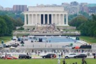 米首都の人工池、改修工事で物議　トランプ氏の説明変遷、訴訟も
