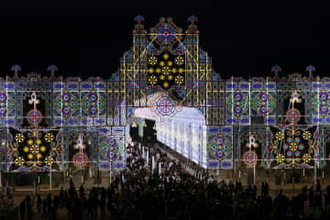 震災31年、神戸ルミナリエ開幕　追悼の光、街を彩る