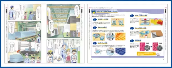 「イノアックが監修！「学研まんがでよくわかるシリーズ」新刊 「ウレタンのひみつ」を全国の小学校へ寄贈」の画像