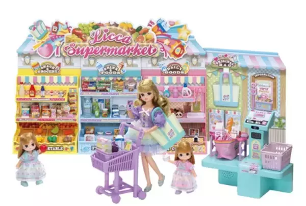 「リカちゃん　ピピッ！とリカペイ　スーパーマーケット」 2026年10月24日（土)発売