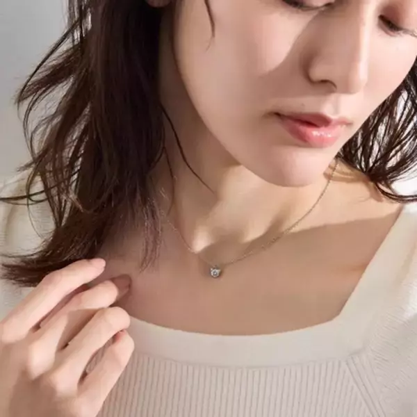 「磁気ネックレス「リエリィ ラボグロウンダイヤモンド ネックレス mew」  2月19日（木）より数量限定販売」の画像