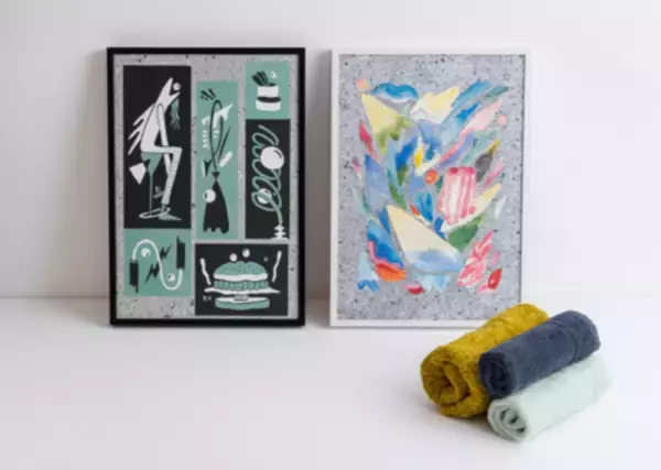 オーガニックコットン端材をアートに再生する共創プロジェクトを開始