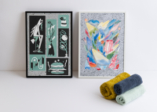 オーガニックコットン端材をアートに再生する共創プロジェクトを開始