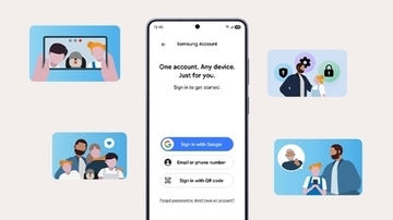 毎日の暮らしをひとつにつなぐ 「Samsungアカウント」