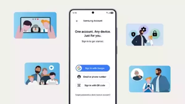 毎日の暮らしをひとつにつなぐ 「Samsungアカウント」