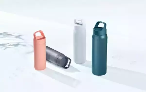 セラミックコーティングで水本来の味わいを保つ　京セラCERAMUGシリーズに「ウォーターボトル」新登場