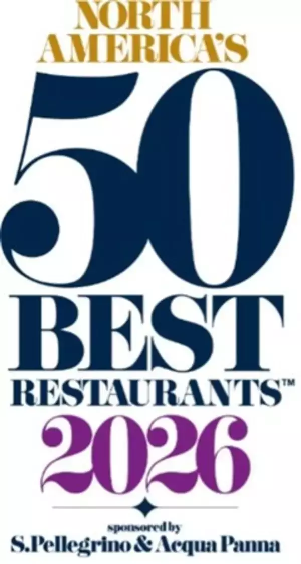 「シカゴのSMYTHが NORTH AMERICA'S 50 BEST RESTAURANTS 2026 のNO.1に選出」の画像