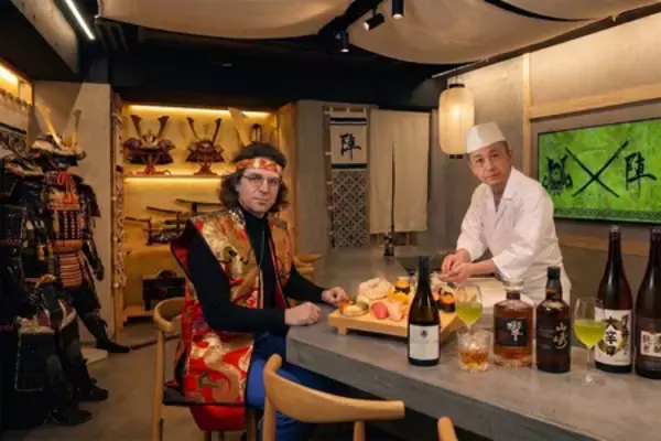 「浅草の寿司屋で天下統一！？ハリウッドスター級の注目を浴びる、世界一クレイジーな将軍体験型レストラン」の画像
