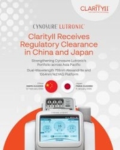 Cynosure Lutronic、Clarity II（TM）中国・日本における薬事承認取得により、世界で最も急成長している美容医療機器市場であるAPACでの競争力をさらに強化（2026年2月）