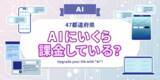 「【全国調査】【AI】AIを多く利用している都道府県はどこ？かける金額は？  47都道府県別の調査結果を発表！」の画像1