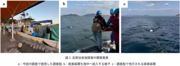 「瀬戸内海燧灘（ひうちなだ）において海底活断層の分布を明らかに」の画像
