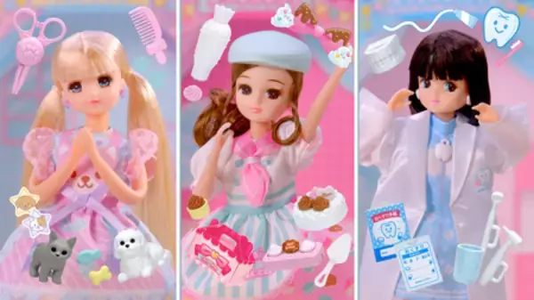 「「あのちゃん」がリカちゃんのおともだちに!「推しごとフレンズ　はいしゃのあのちゃん」2026年4月18日発売」の画像