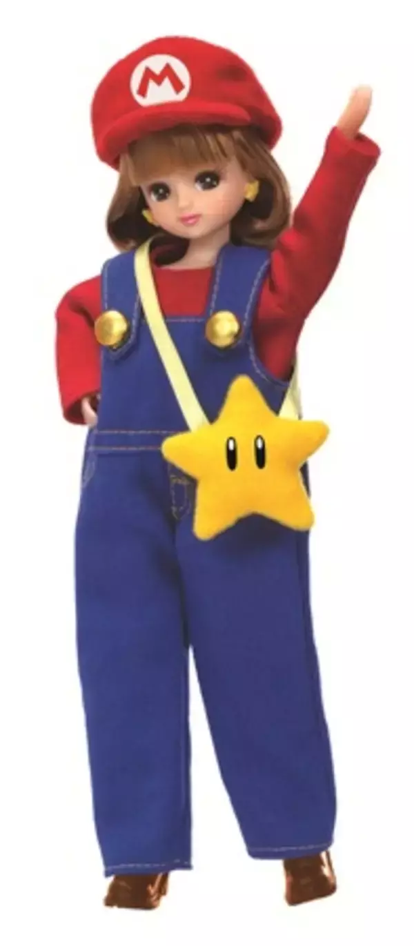 「スーパーマリオ リカちゃん マリオスタイル.スーパーマリオ リカちゃん ピーチ姫スタイル2026年4月18日発売」の画像