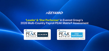 Neeyamo、Everest Groupの2026年マルチカントリー給与計算PEAK Matrix(R)評価でリーダーおよびスターパフォーマーに認定