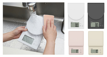 洗えるデジタルクッキングスケールの新商品4機種を1月23日に発売