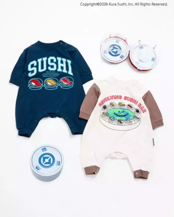 「くら寿司×BREEZE　コラボキャンペーンを開催「安心を着よう。安心を食べよう。」をコンセプトに 　」の画像