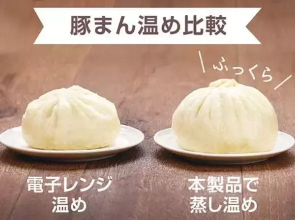 「火を使わず、ほったらかしで本格せいろ蒸し。 愛用のせいろも使える「電気せいろ蒸し器 点心爛漫21」新発売」の画像