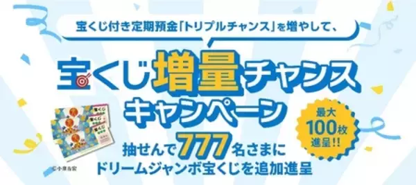 「夢グループ石田社長＆歌手の保科有里さんが “宝くじ付き定期預金”を楽しくご紹介」の画像
