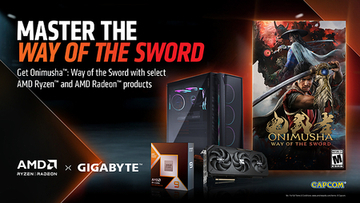 GIGABYTEはAMDと提携し、ゲーマー向けに『鬼武者：Way of the Sword』ゲームバンドルを発売