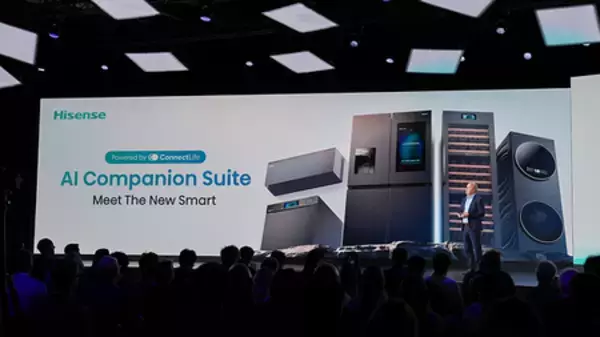 「Hisense、IFA 2026でAIを活用した「コンパニオン・リビング」を発表」の画像