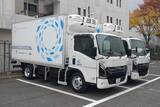 「名糖運輸グループが参画するバッテリー交換式「エルフＥＶ」を使用した配送実証の出発式に参加しました」の画像4
