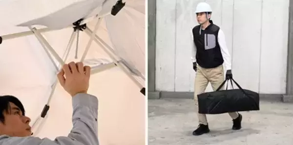 「どんな場所でも“涼しい避難スペース”を 「熱中対策シェルター」2026年4月下旬より発売開始」の画像