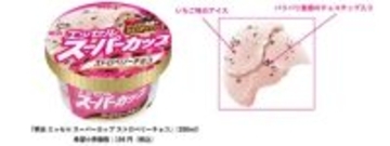 「明治 エッセル スーパーカップ ストロベリーチョコ」定番品となって登場！