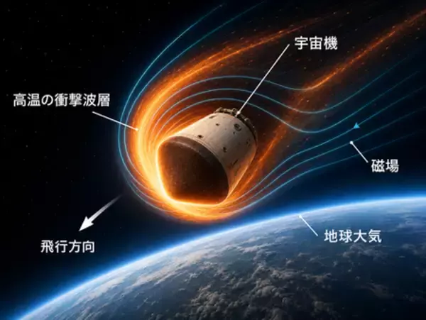 大気圏突入時の高温流を磁場で制御する技術を開発 ―磁場による宇宙機の熱防御・減速技術の実飛行実証へ―