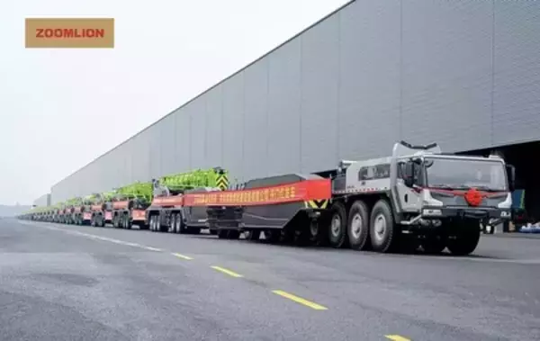 Zoomlion、世界向け機器出荷額12億米ドルで2026年をスタート