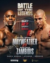 Floyd Mayweather、アテネで開催される「BATTLE of the LEGENDS」でギリシャの英雄"Iron" Mike Zambidisと対戦。