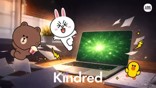 「次なる世界的AIトレンドには「顔」がある：Kindred Labs、IPX（LINE FRIENDS、BT21）と提携し、キャラクターを日常のAIへ」の画像