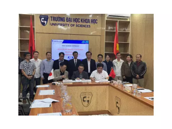 「フエ科学大学とブライセン及びブライセンベトナムはAI研究・開発の産学連携に関する覚書（MOU）を調印」の画像