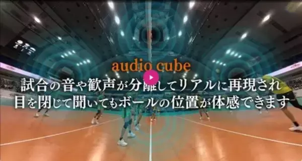「電通と松竹映像センター、3D音響技術「audio cube」で没入感が味わえる音声サービスの提供を開始」の画像