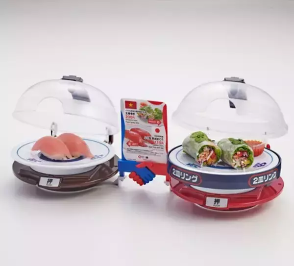 「ギネス世界記録™認定！回転寿司 店舗数 世界No.1」の画像