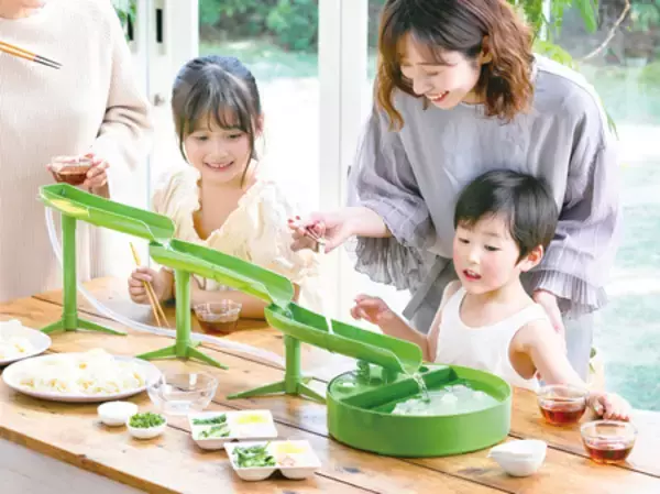 「猛暑の夏を涼しく彩る。家で楽しむ流しそうめん器の決定版 『元祖本格流しそうめん匠』2026年の販売を開始」の画像