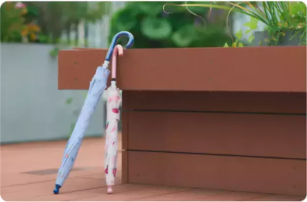 「親にとってもうれしい子どものための「傘」。」の画像