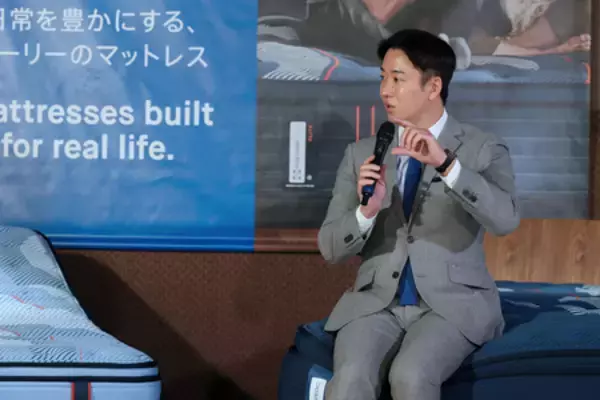 「元プロ野球選手 斎藤佑樹さんが新商品の魅力と睡眠の重要性を語る、Sealy（シーリー）最新ラインナップ」の画像