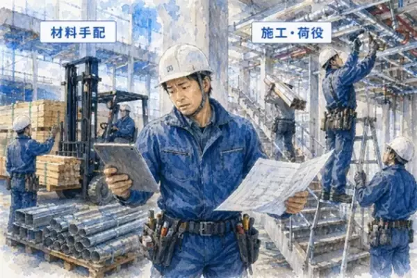 「【佐川急便】建設現場を支える、物流の力（建設×物流）」の画像