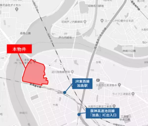 「大規模物流施設「SGリアルティ・MFLP大阪加島」着工」の画像