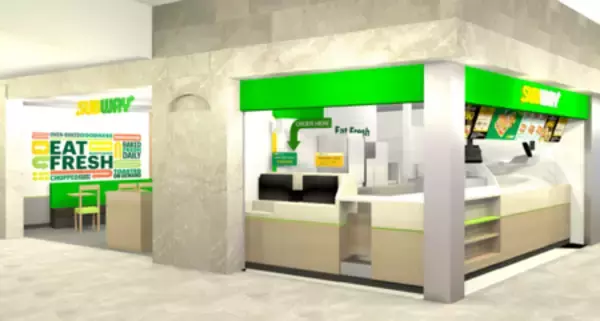 大阪府・梅田エリア地下街にサブウェイが出店！『ディアモール大阪店』4月24日（金）オープン